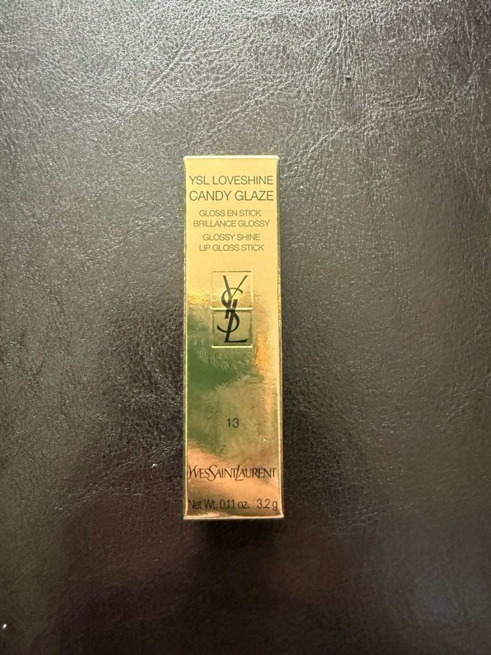 Yves Saint Laurent YSL LoveShine Candy Glaze Lip Gloss Stick - Gold (13) NIP
